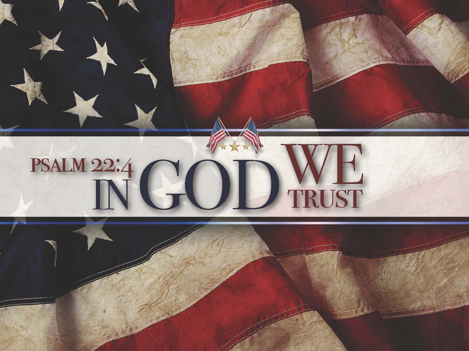 picture - In God we Trust